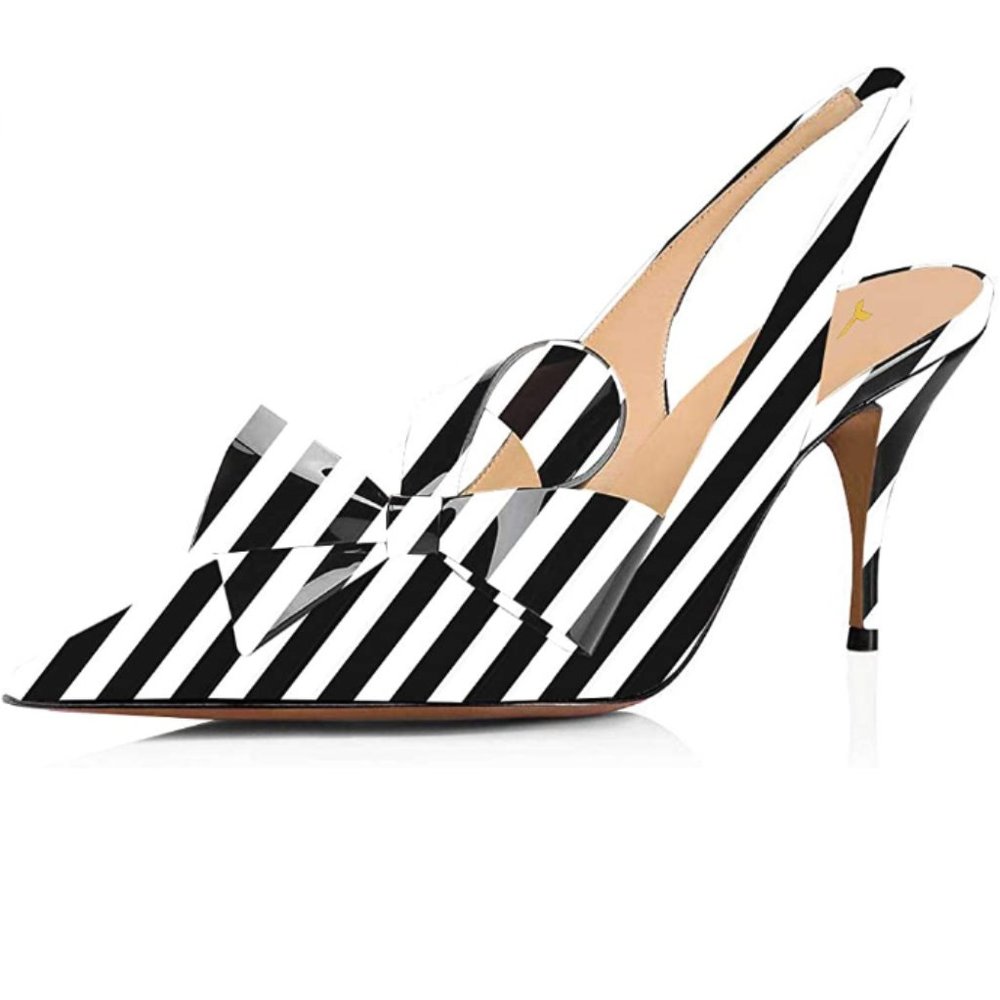 YDN Pointed Toe Slingback Slip on Dress Pumps Heel/2for$32